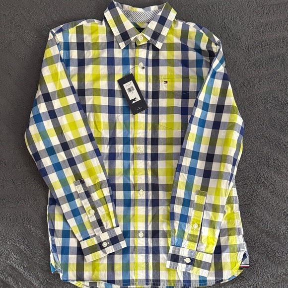 Tommy Hilfiger Other - Tommy Hilfiger Men's Vibrant Checkered Shirt